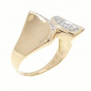 K18YG/PT900 ダイヤモンド リング 0.05CT
