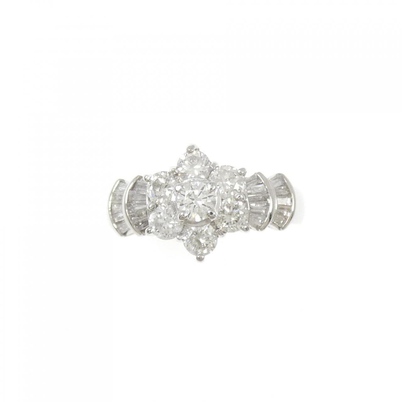 PT900 ダイヤモンド リング 1.01CT