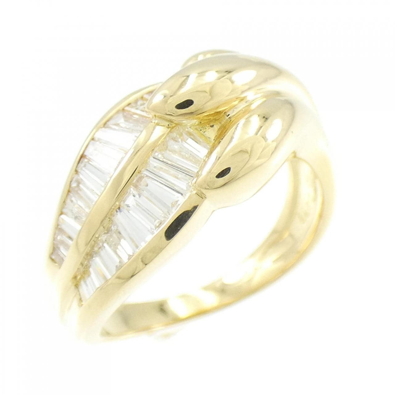750YG ダイヤモンド リング 0.77CT