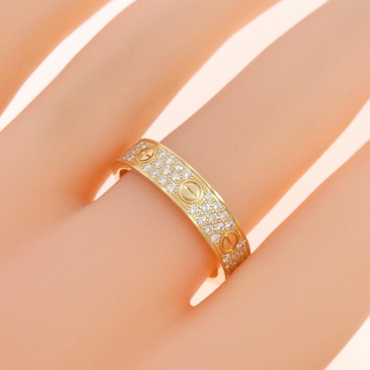 カルティエ ミニラブ リング