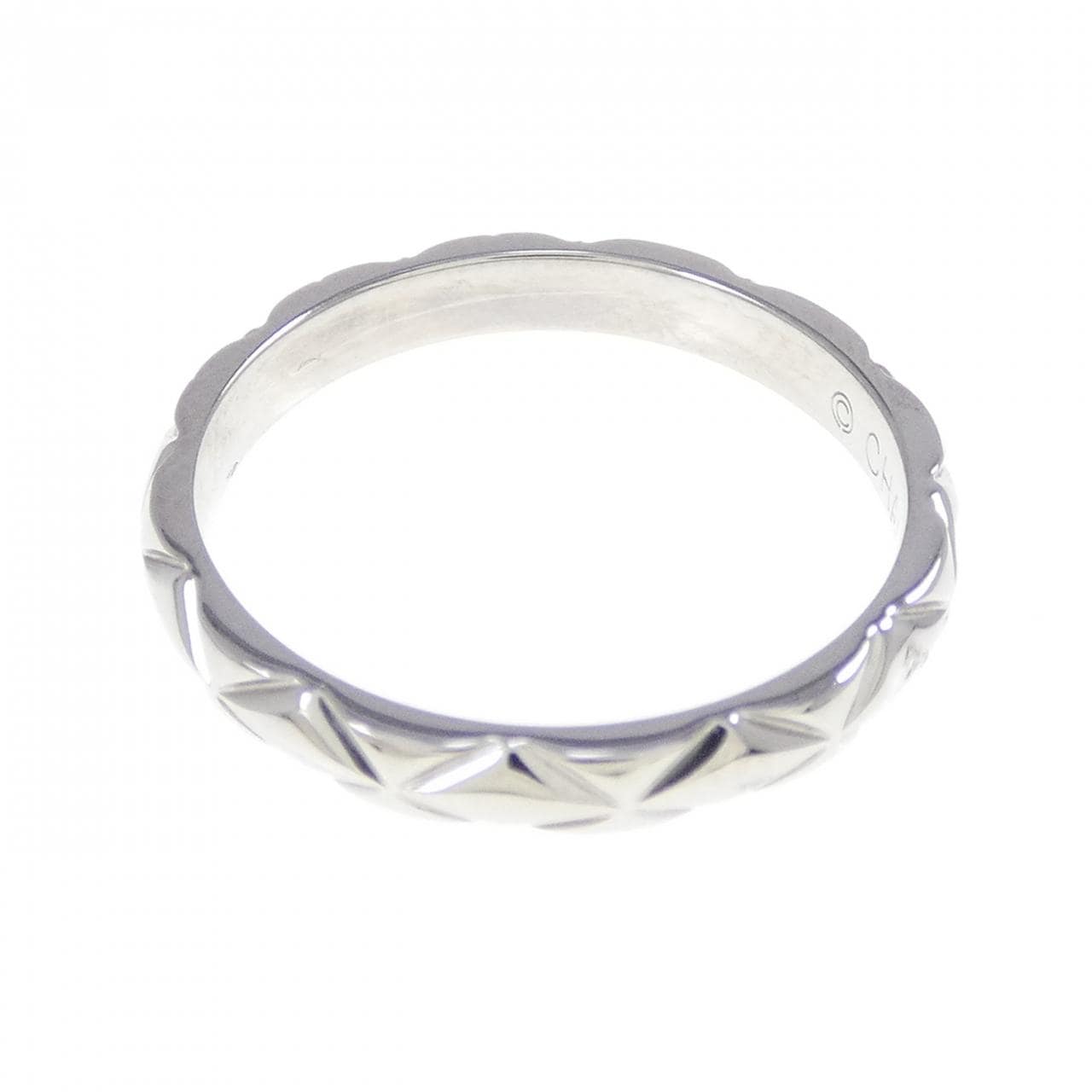 CHANEL matelasse ring