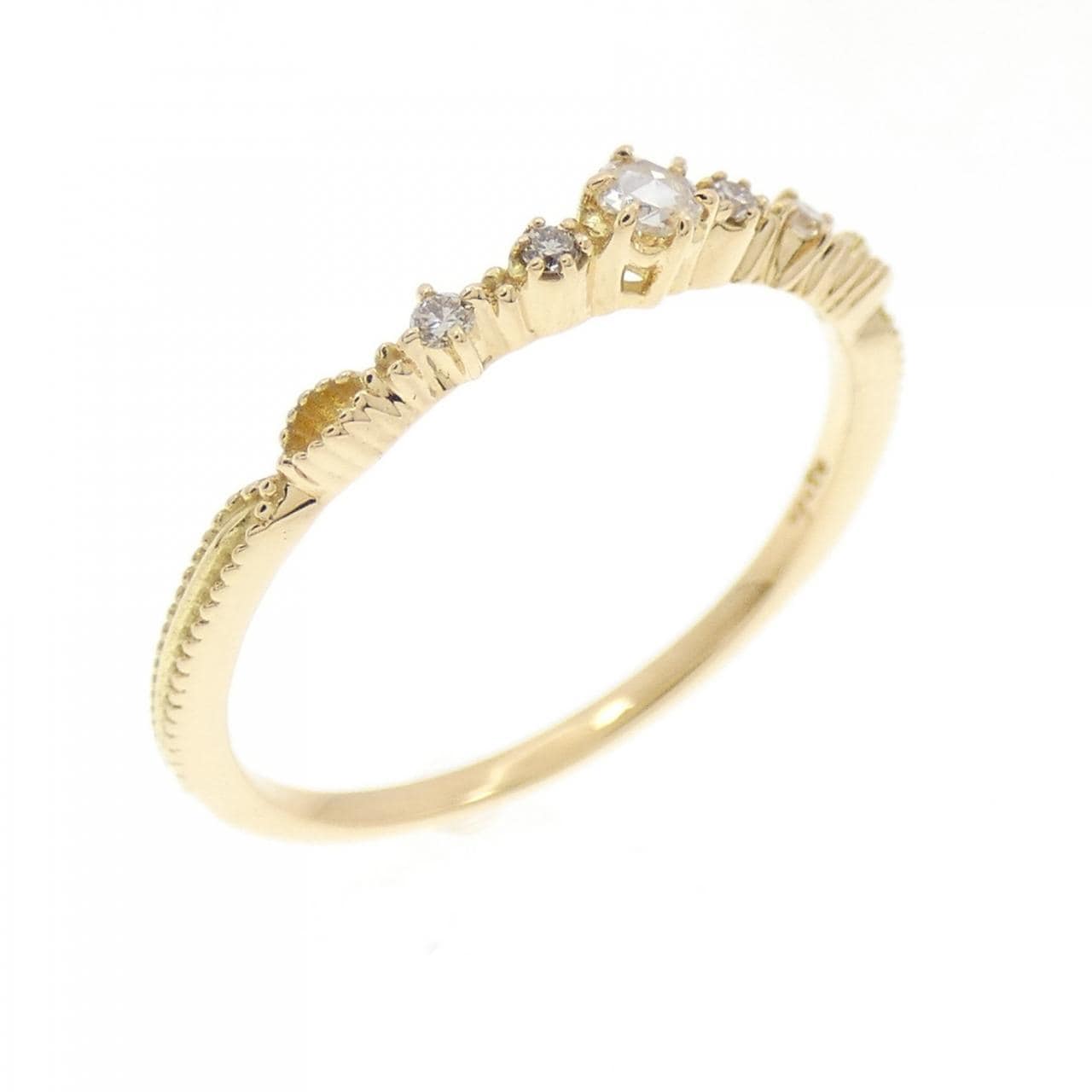 アガット ダイヤモンド リング