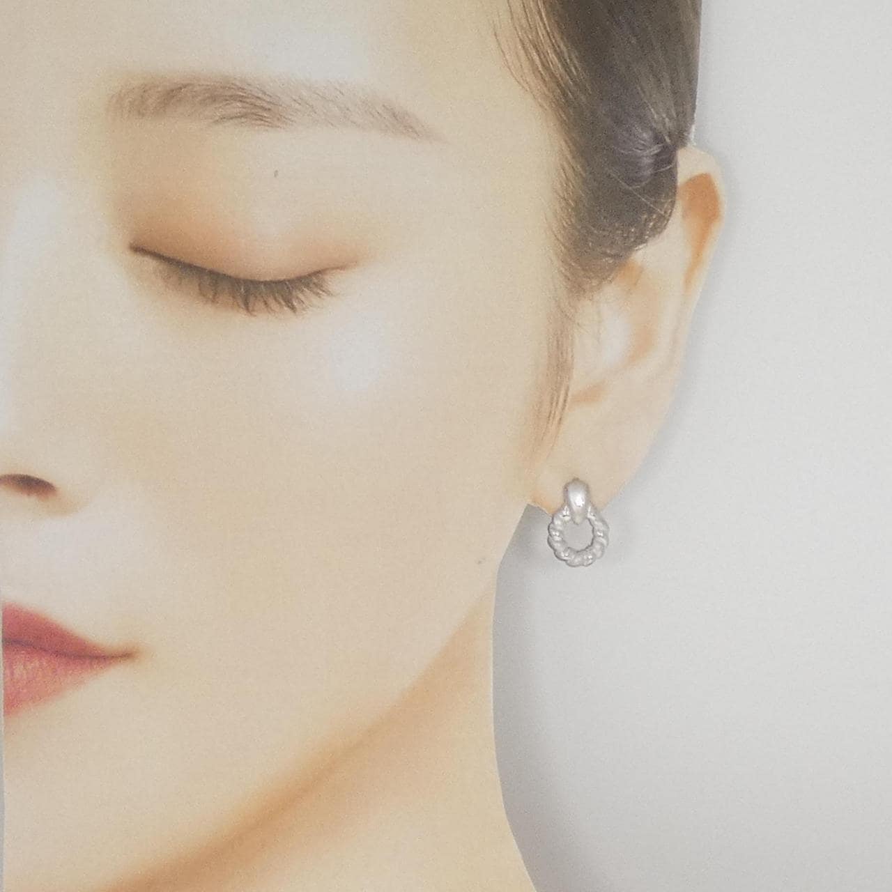 PT/PT850 ダイヤモンド ピアス 0.06CT