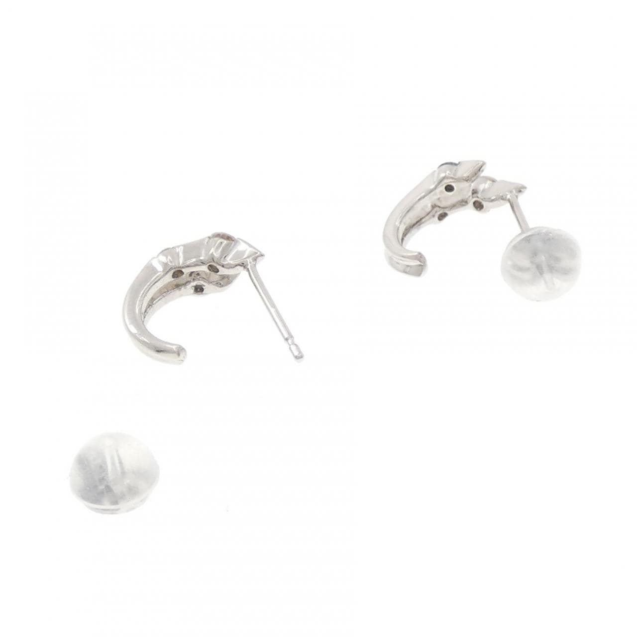 K18WG ダイヤモンド ピアス 0.20CT