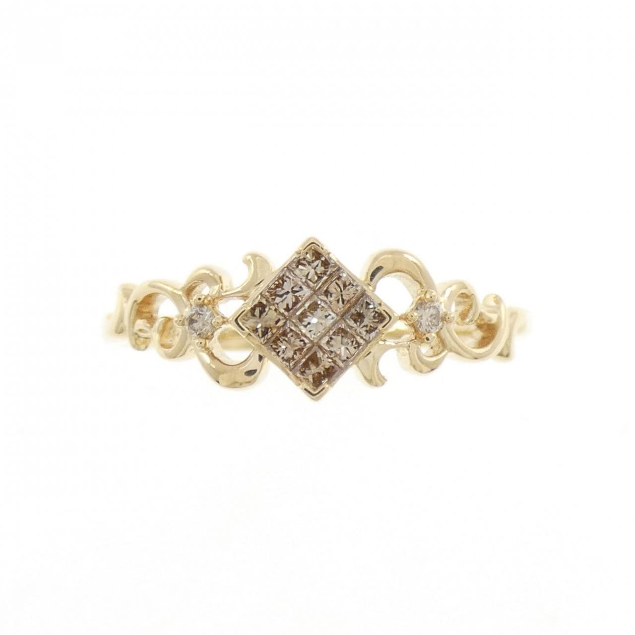 ジーエスティービー ダイヤモンド リング 0.22CT