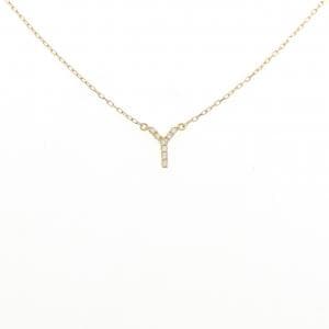 アーカー イニシャル ネックレス 0.03CT