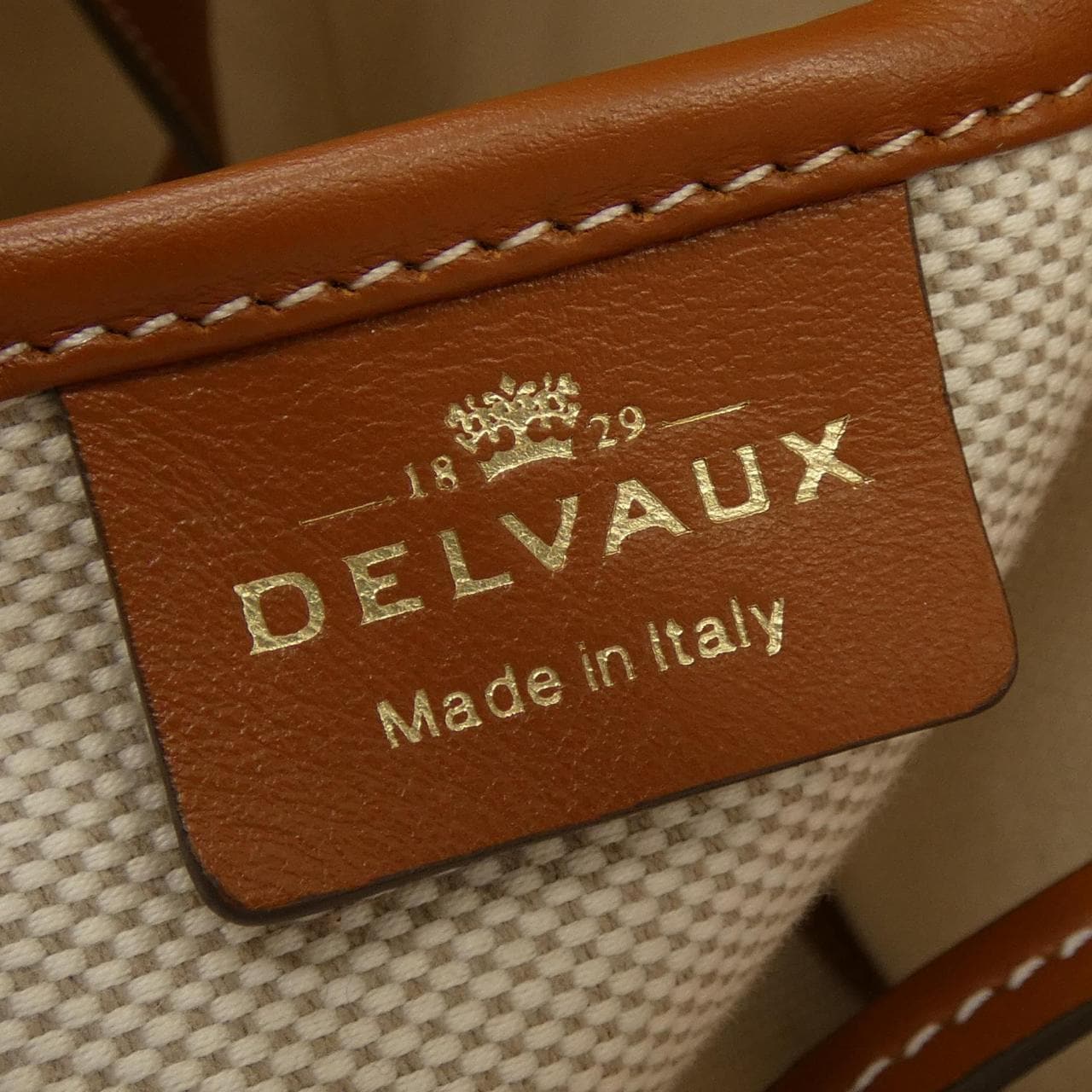デルボー DELVAUX DELIGHT TOTE BAG