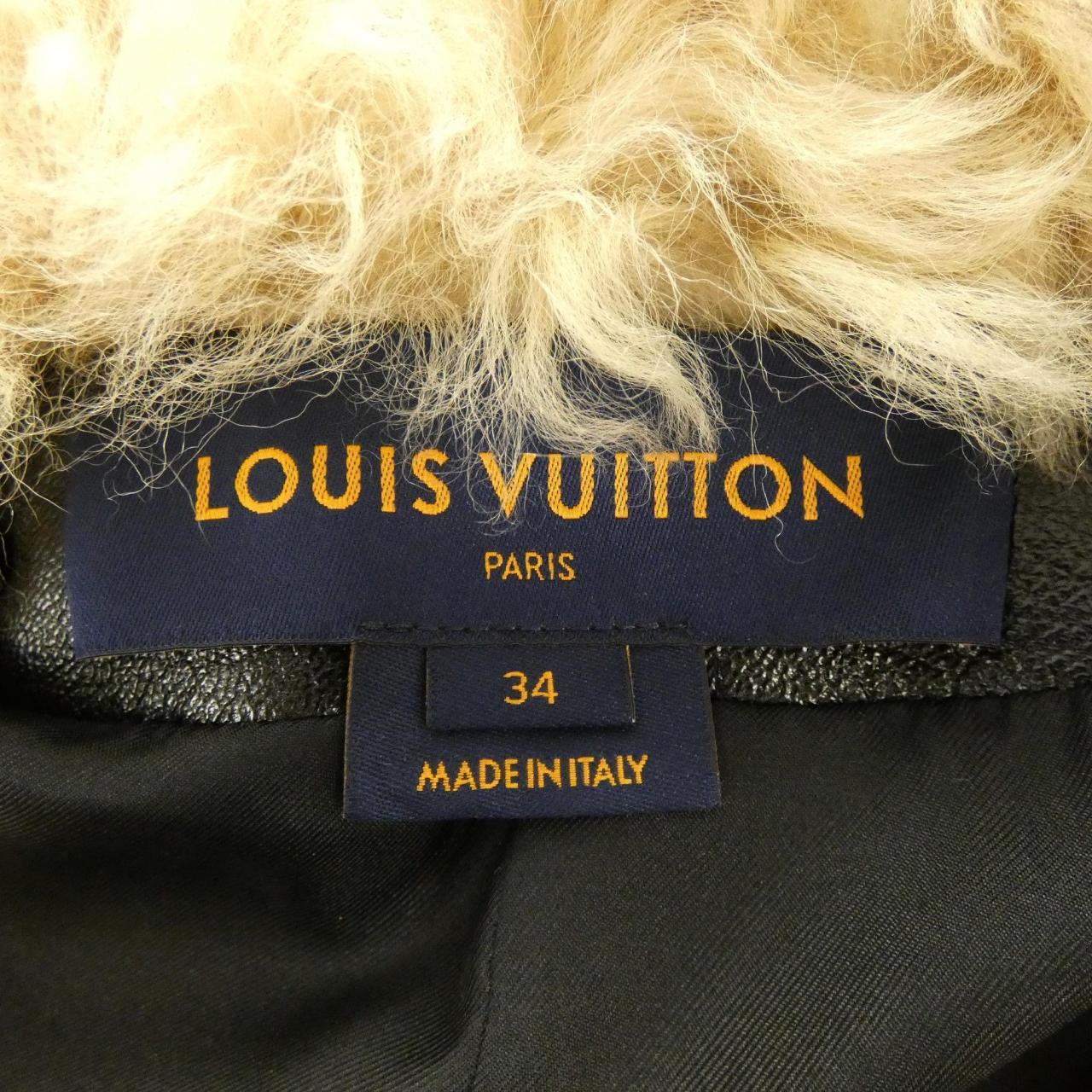 ルイヴィトン LOUIS VUITTON FJLC92NWL レザーコート