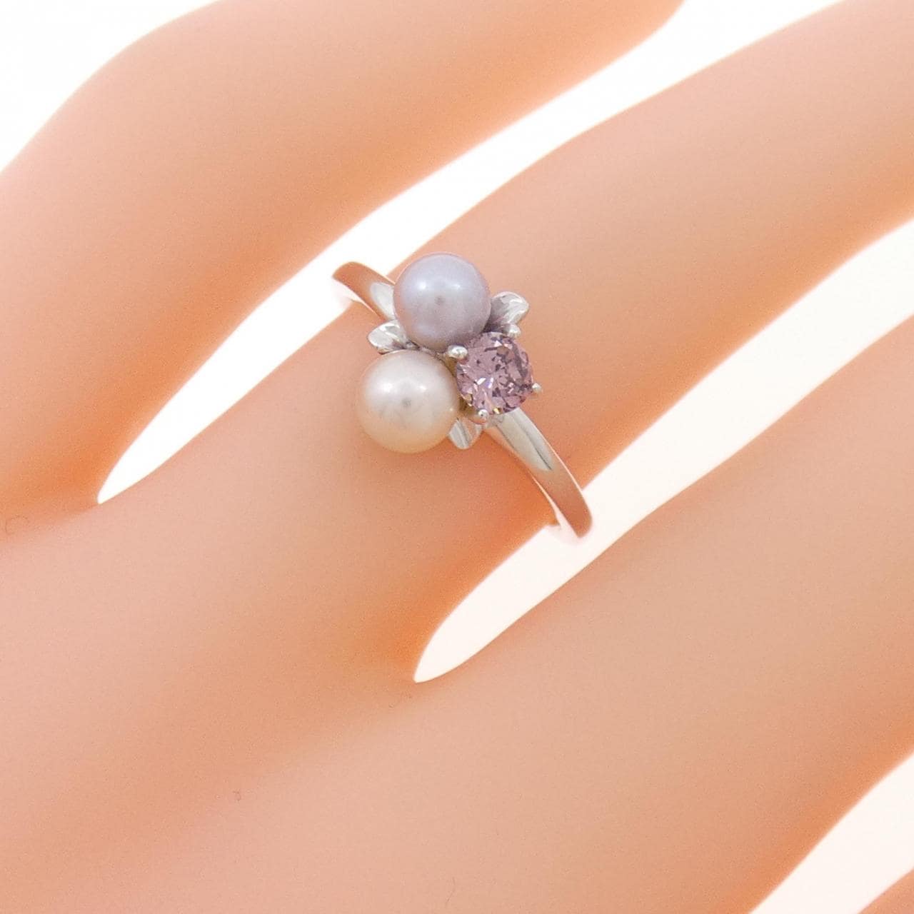 K10WG淡水珍珠戒指