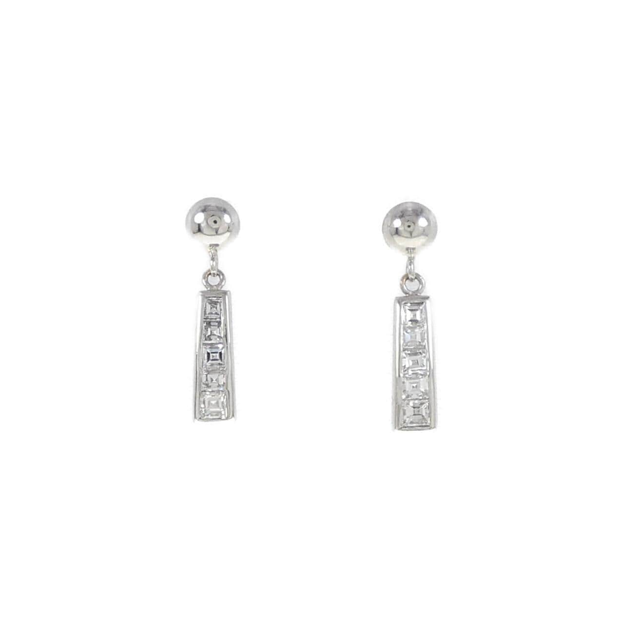 PT ダイヤモンド ピアス 0.33CT