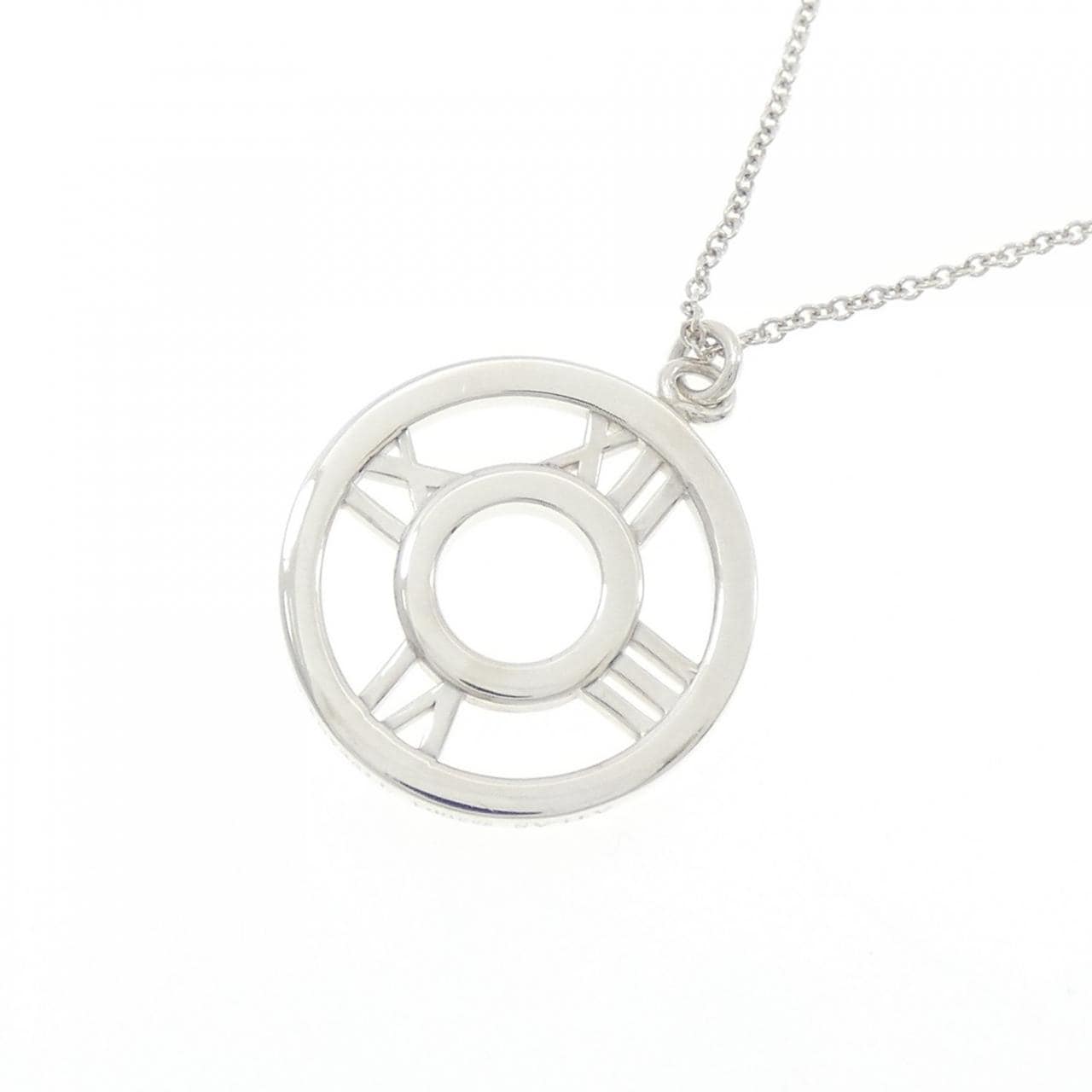 ティファニー アトラス オープンメダリオン ミディアム ネックレス