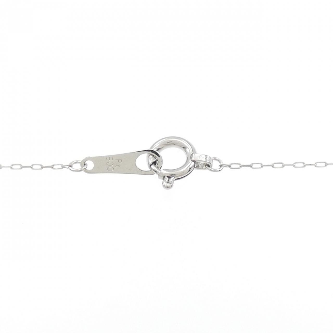 【新品】PT900 ダイヤモンド ネックレス 0.08CT