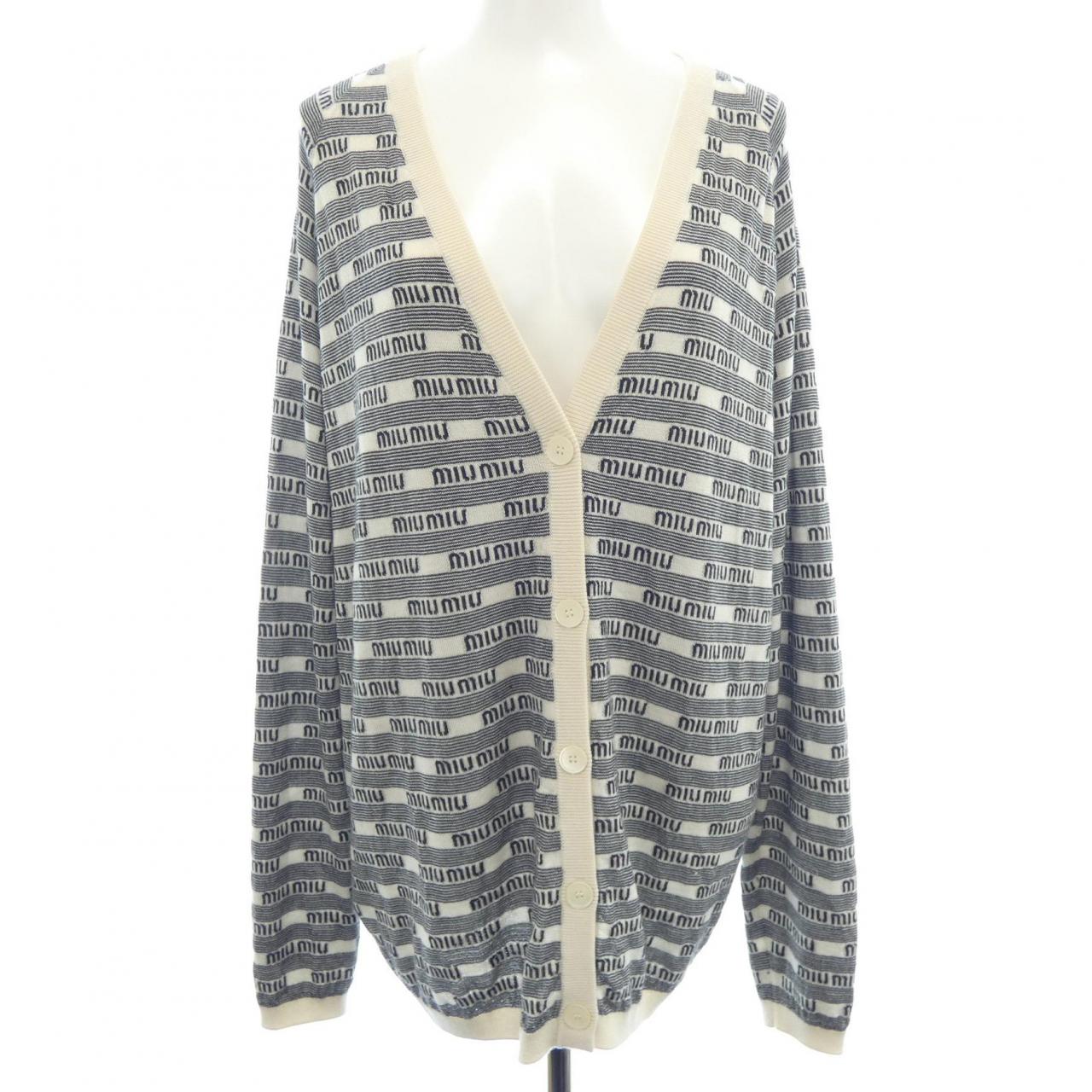 ミュウミュウ MIU MIU MMF720 S231 12ZI カーディガン