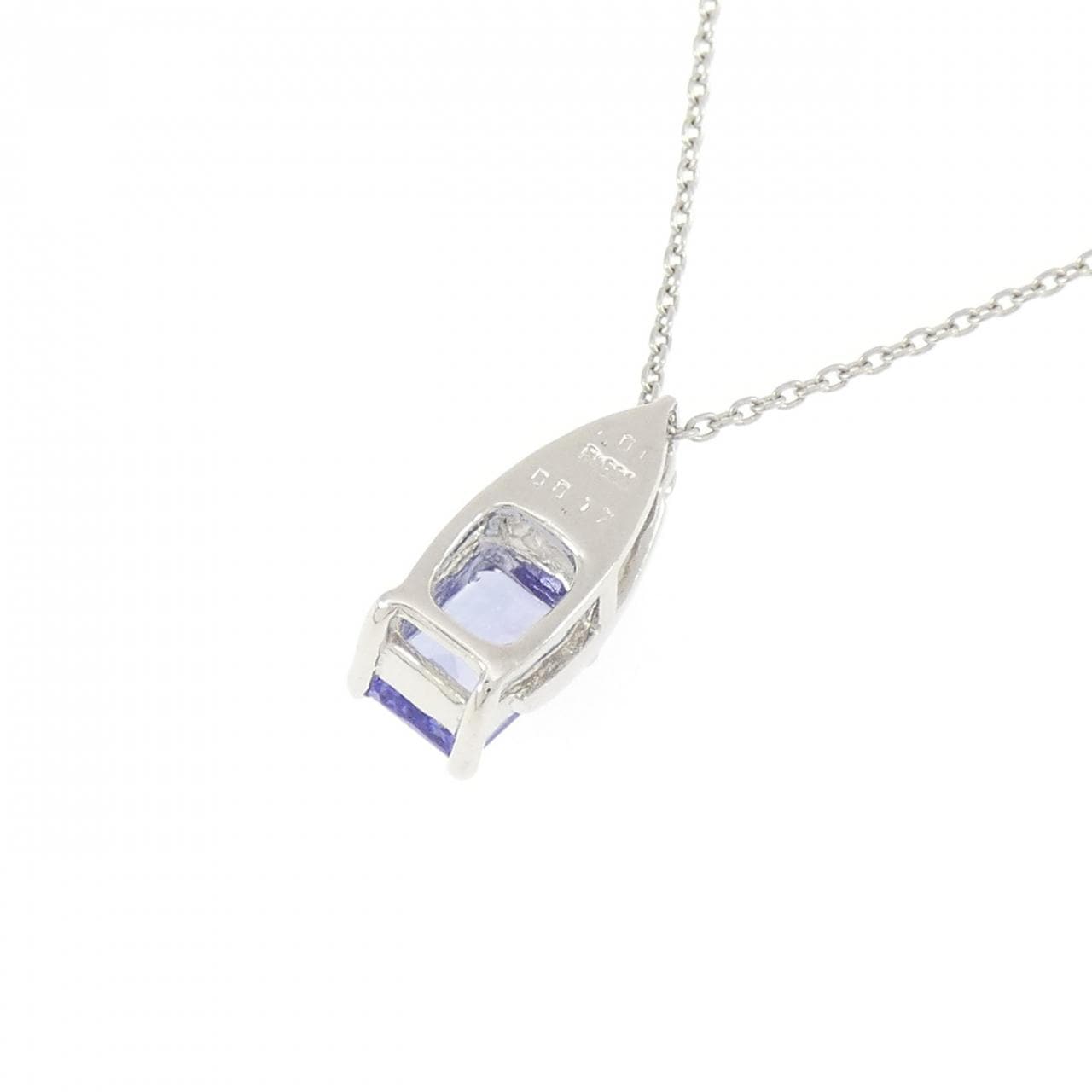 PT900/PT850 タンザナイト ネックレス 1.01CT