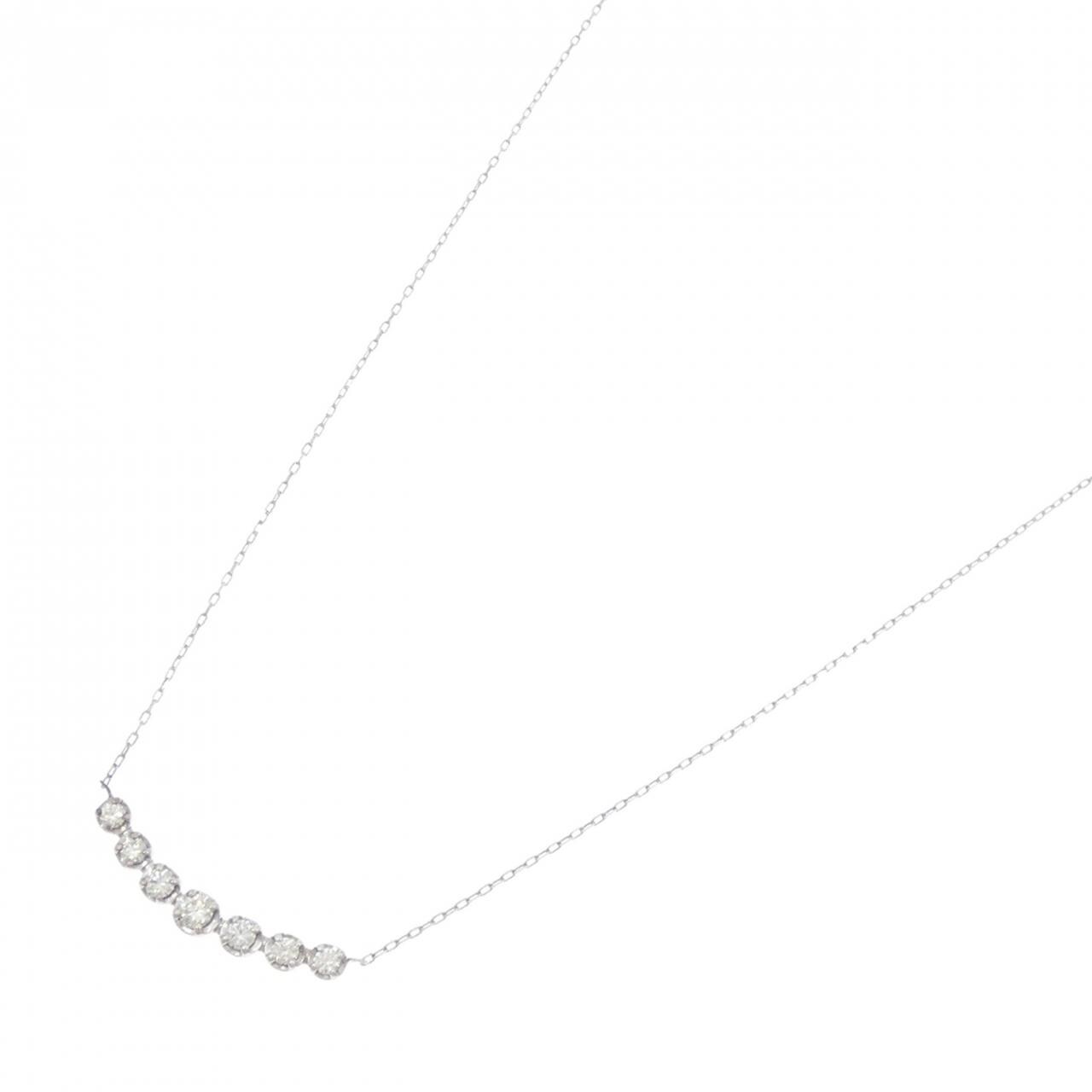 PT900/PT850 ダイヤモンド ネックレス 0.20CT