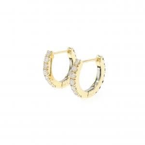K18YG ダイヤモンド ピアス 0.50CT