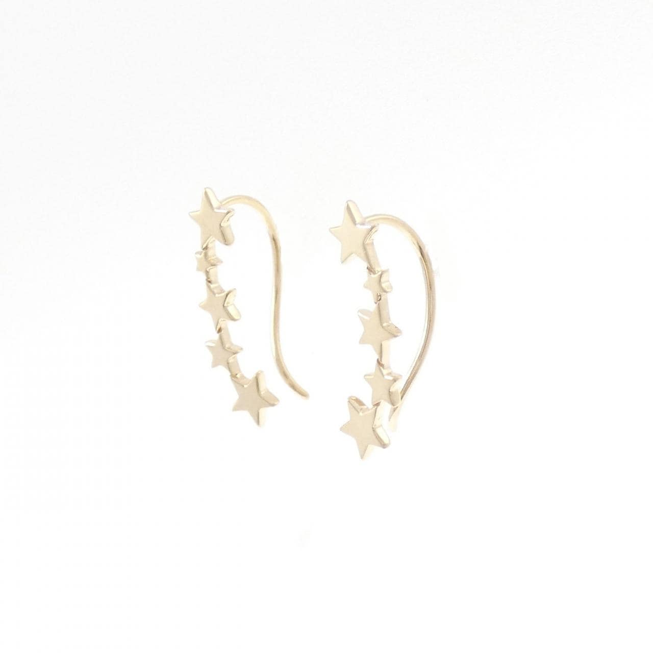 スタージュエリー K10YG スター ピアス