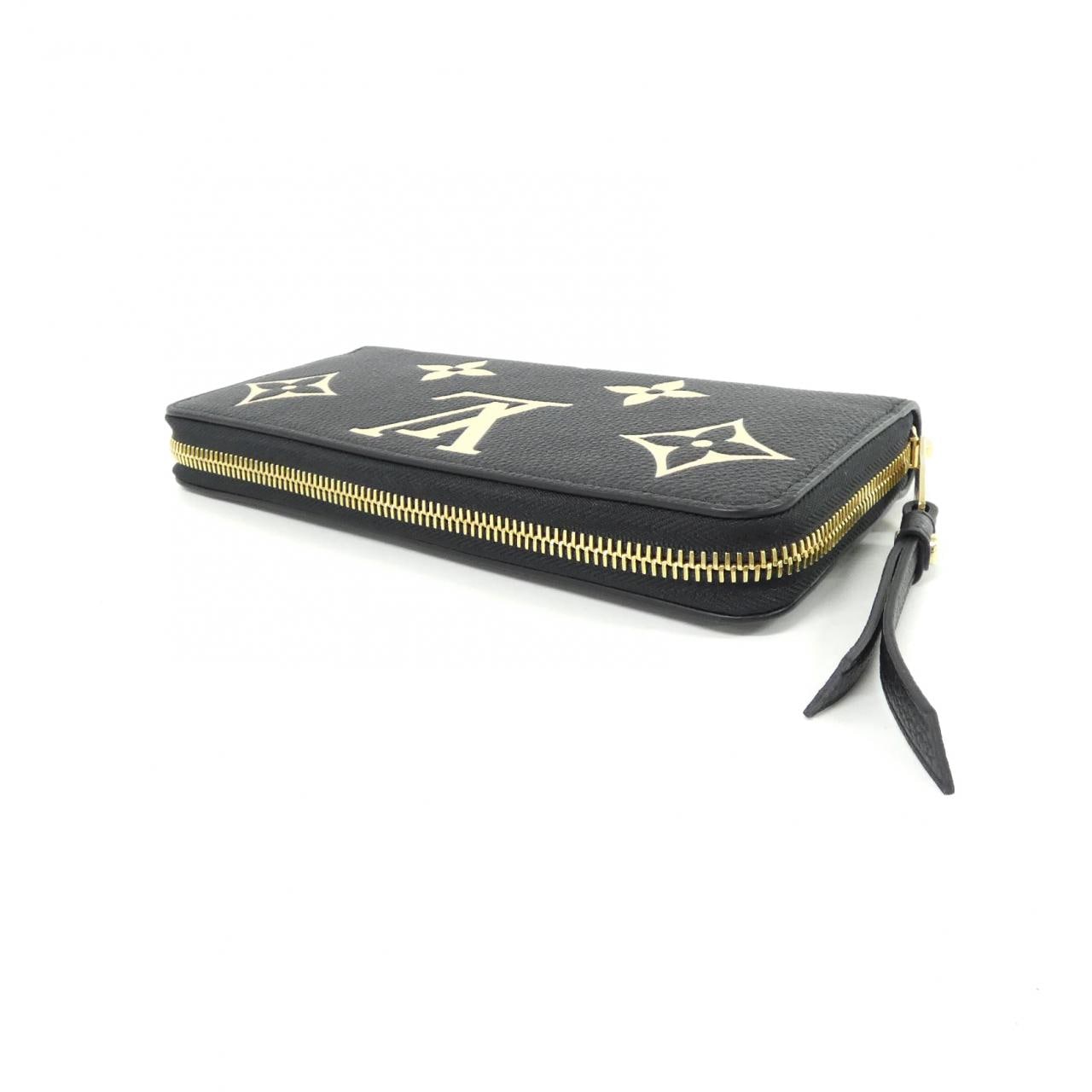 ルイヴィトン バイカラー モノグラム アンプラント ジッピー ウォレット M80481 財布