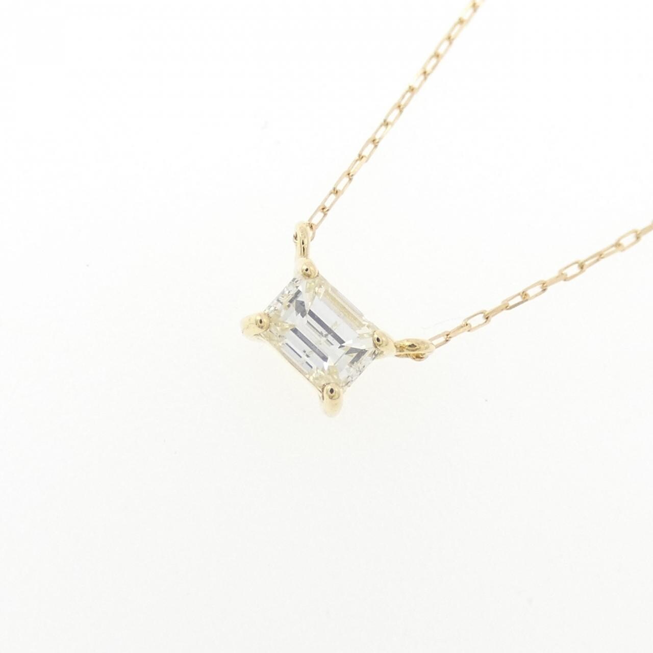 K18YG ダイヤモンド ネックレス 0.22CT