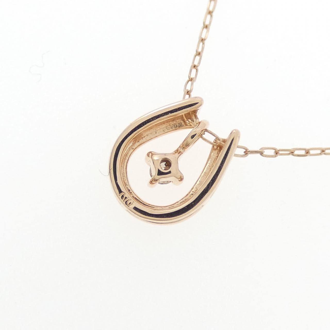 K10PG ダイヤモンド ネックレス 0.02CT