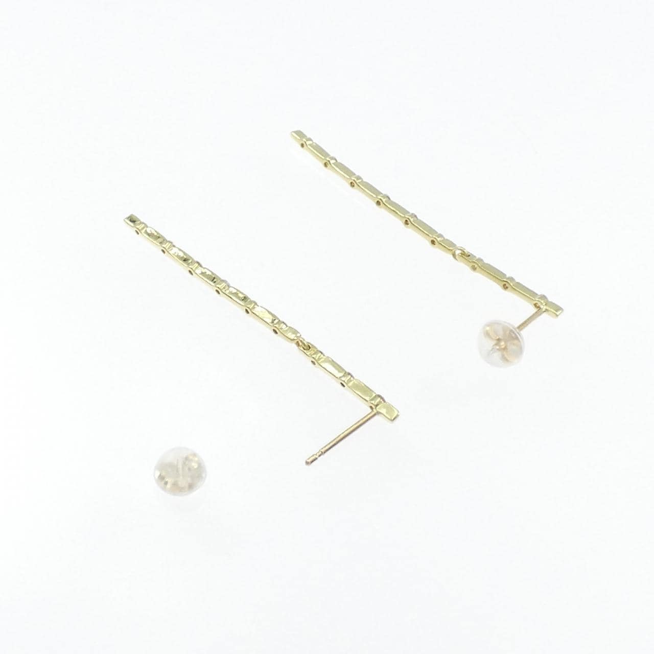 K18YG ダイヤモンド ピアス 0.30CT