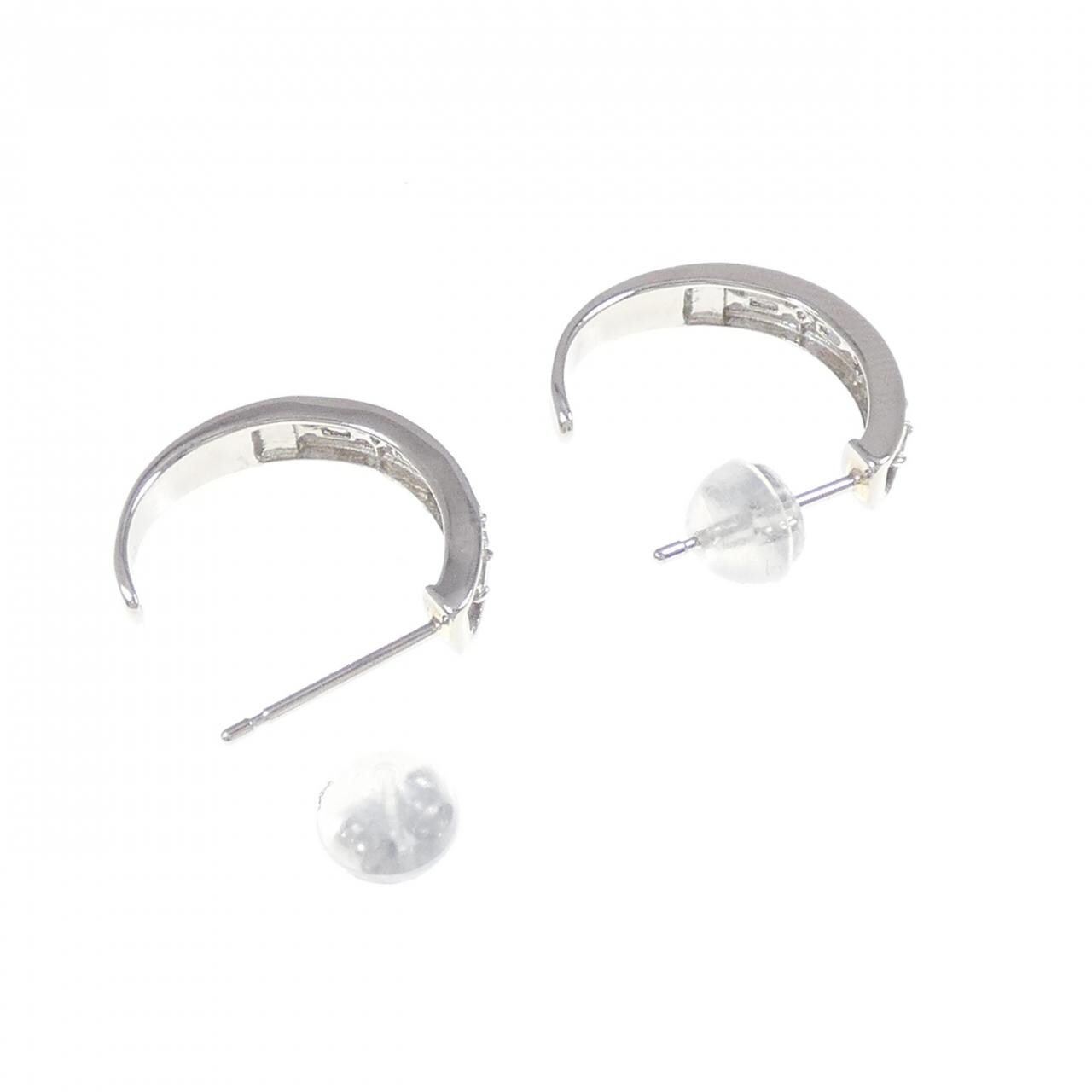 【新品】PT900 ダイヤモンド ピアス 0.18CT