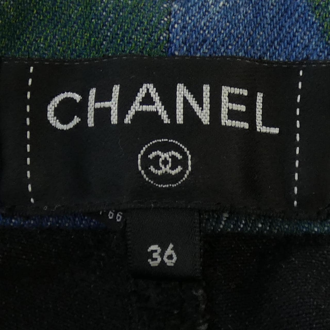 CHANEL P72628V64373 牛仔裤