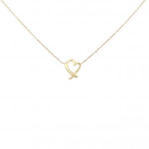 ティファニー ラビングハート　ミニ ネックレス