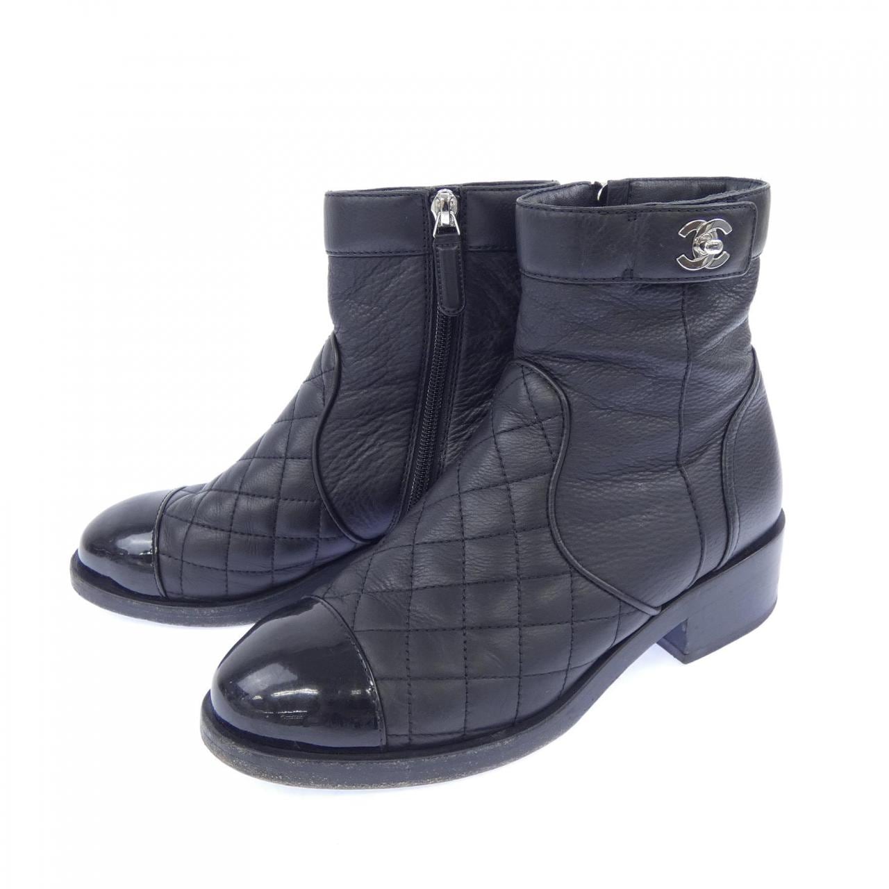 シャネル CHANEL アンクルブーツ ターンロック G36763Y55020 ブーツ