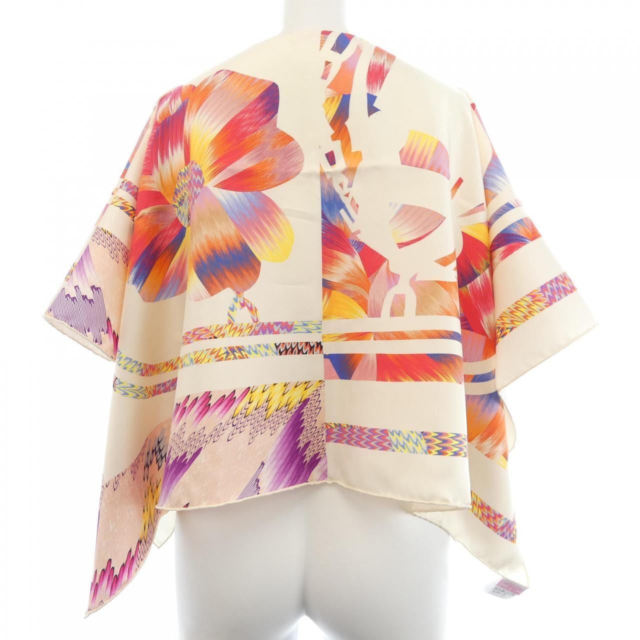 エルメス HERMES カレ ドサール ブリッド･ドゥ･ガラ　マーブルシルク H783890S ツイルレーヌ ポンチョ