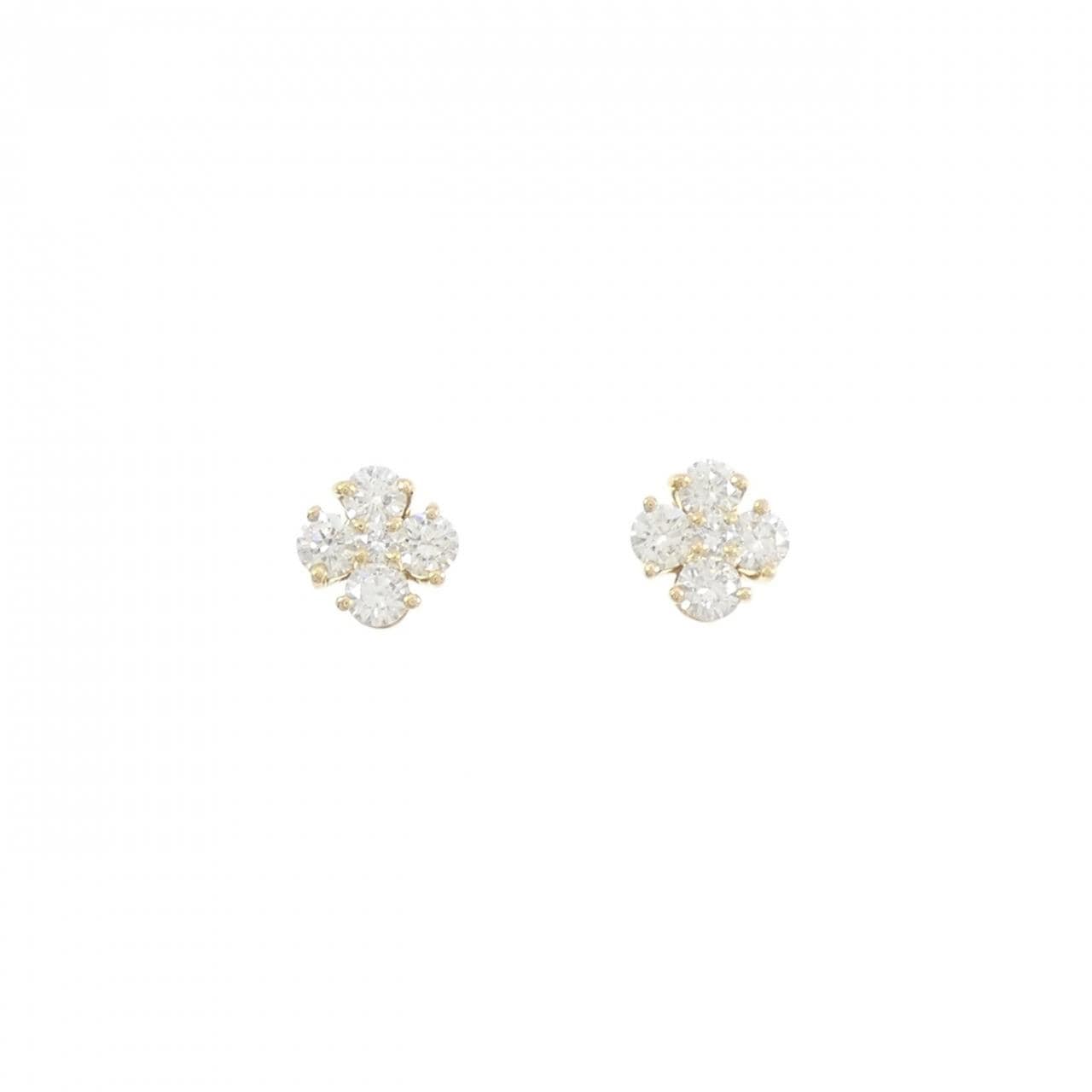 モニッケンダム ダイヤモンド ピアス 0.65CT