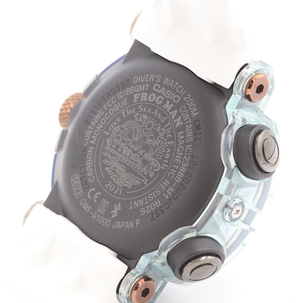 【ノーメンテナンス還元価格】カシオ G-SHOCKフロッグマン･イルクジ2021 電波時計 GWF-A1000K-2AJR その他 ソーラークォーツ