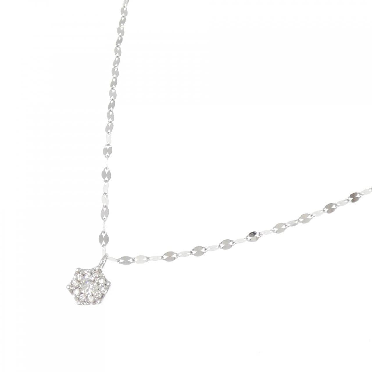 PT900/PT850 ダイヤモンド ネックレス 0.31CT