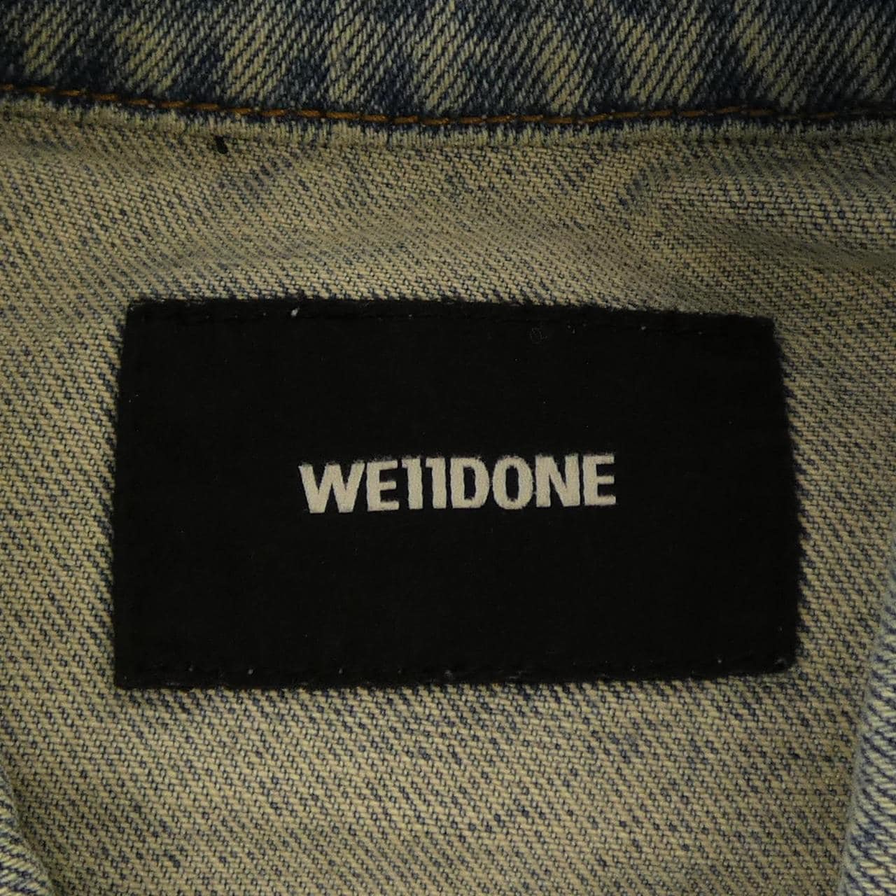ウェルダン WE11DONE デニムジャケット