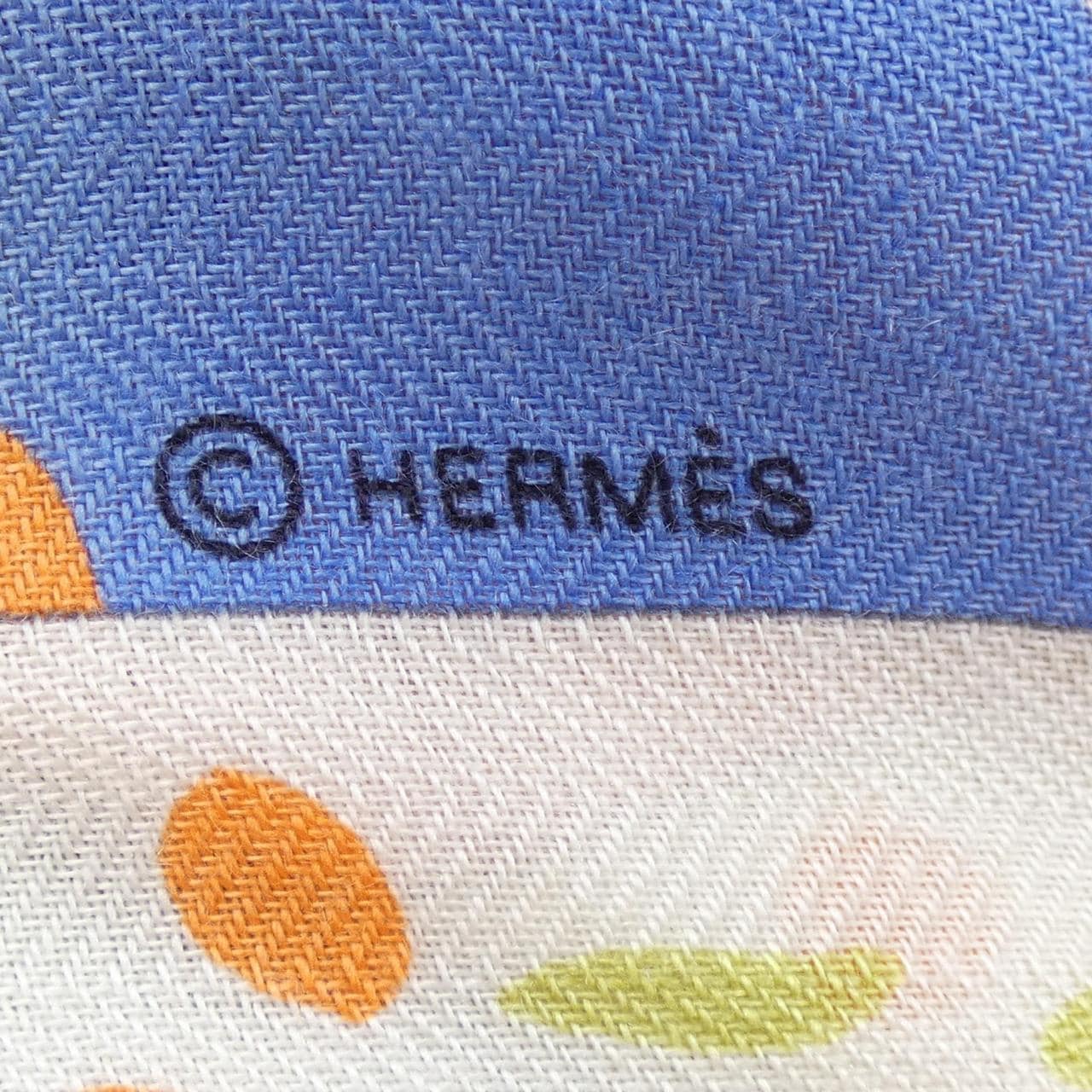 エルメス HERMES LE LIVRE D`ESOPE H244073S カレジェアン140 ショール