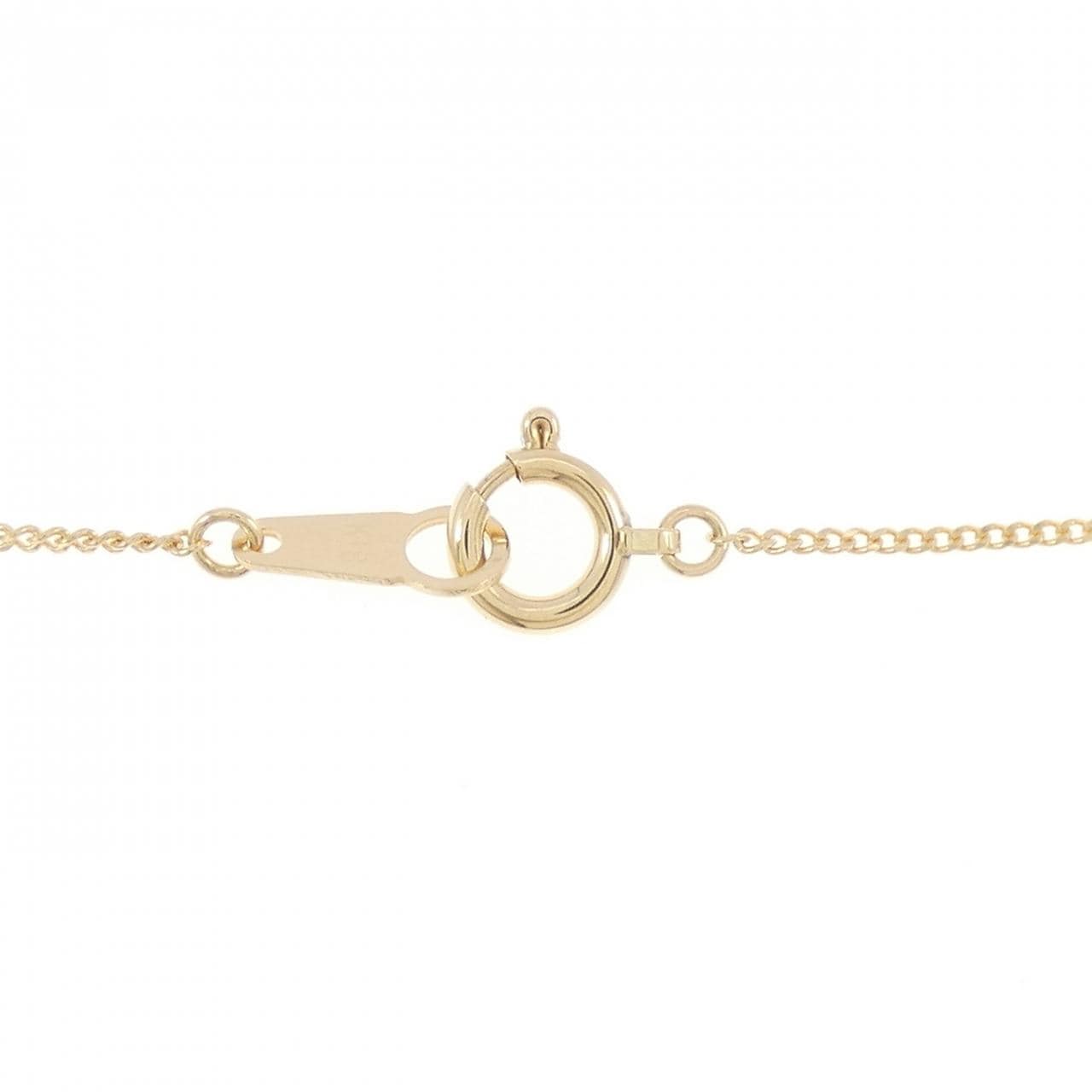 K18YG ハート ダイヤモンド ネックレス 0.11CT