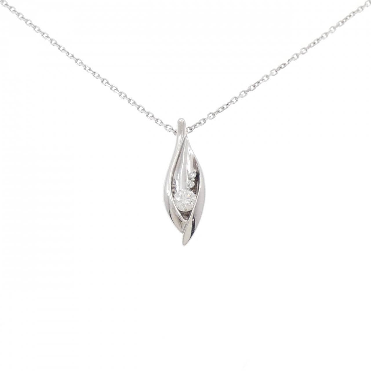 PT900/PT850 ダイヤモンド ネックレス 0.256CT