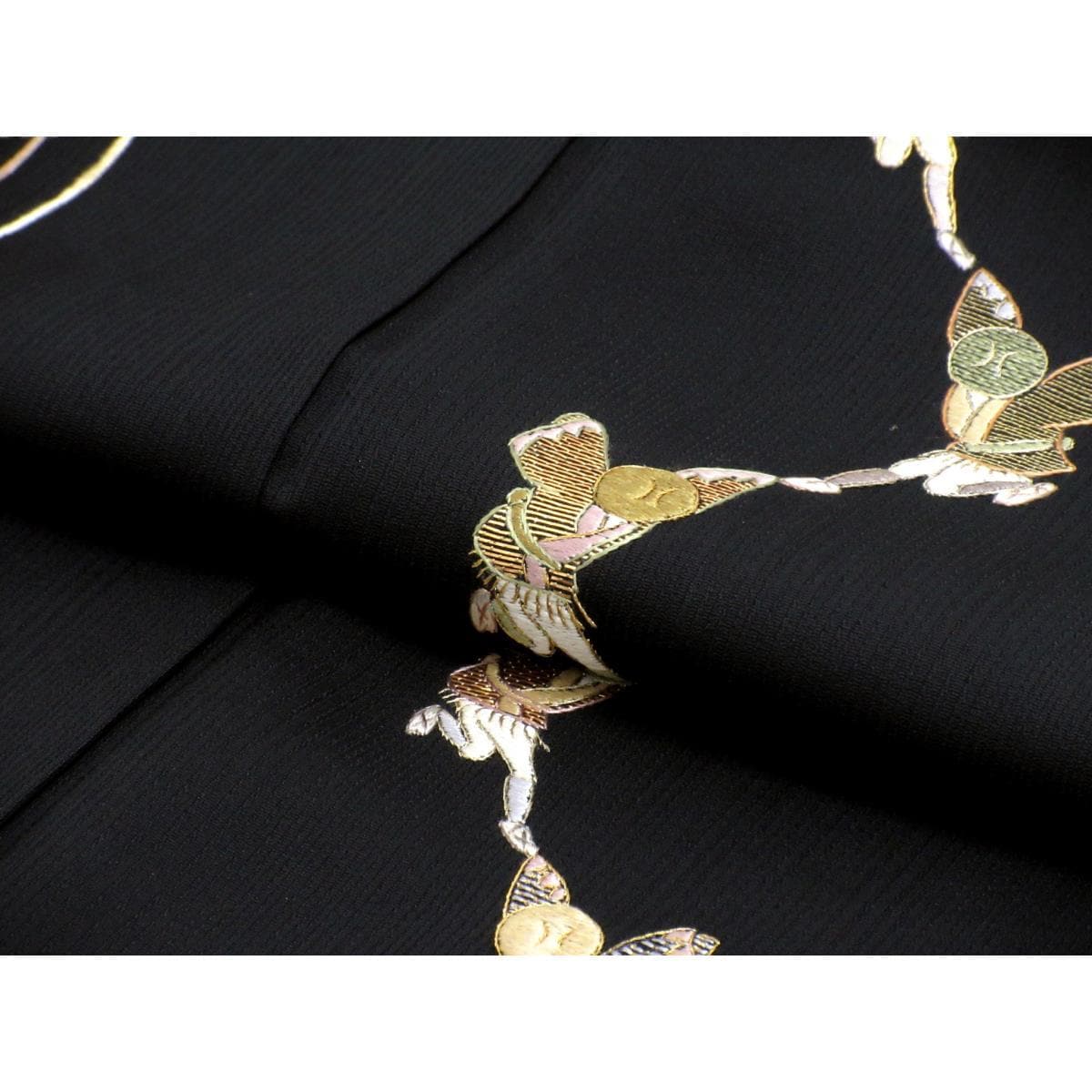 訪問着　刺繍加工