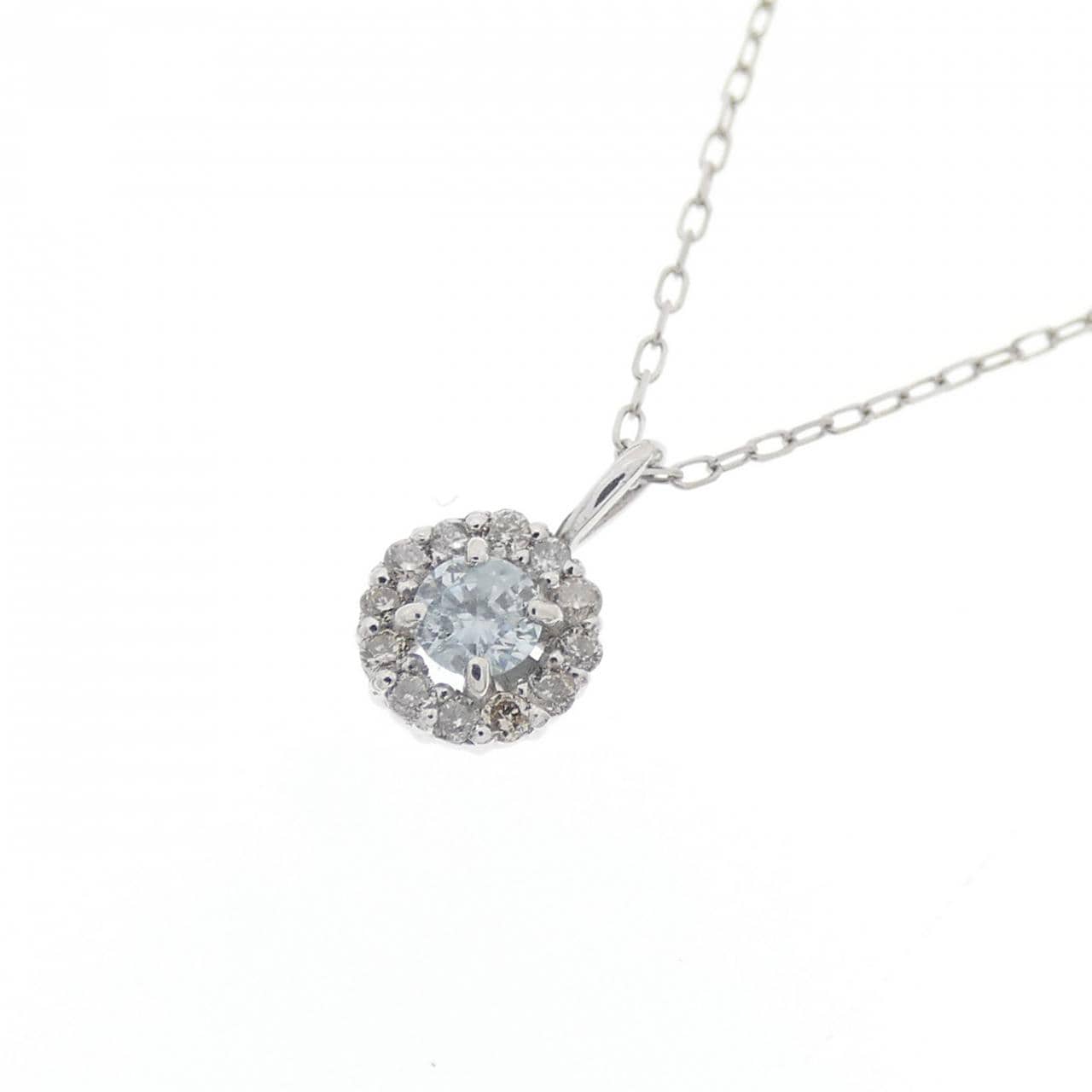 PT900 ダイヤモンド ネックレス 0.07CT