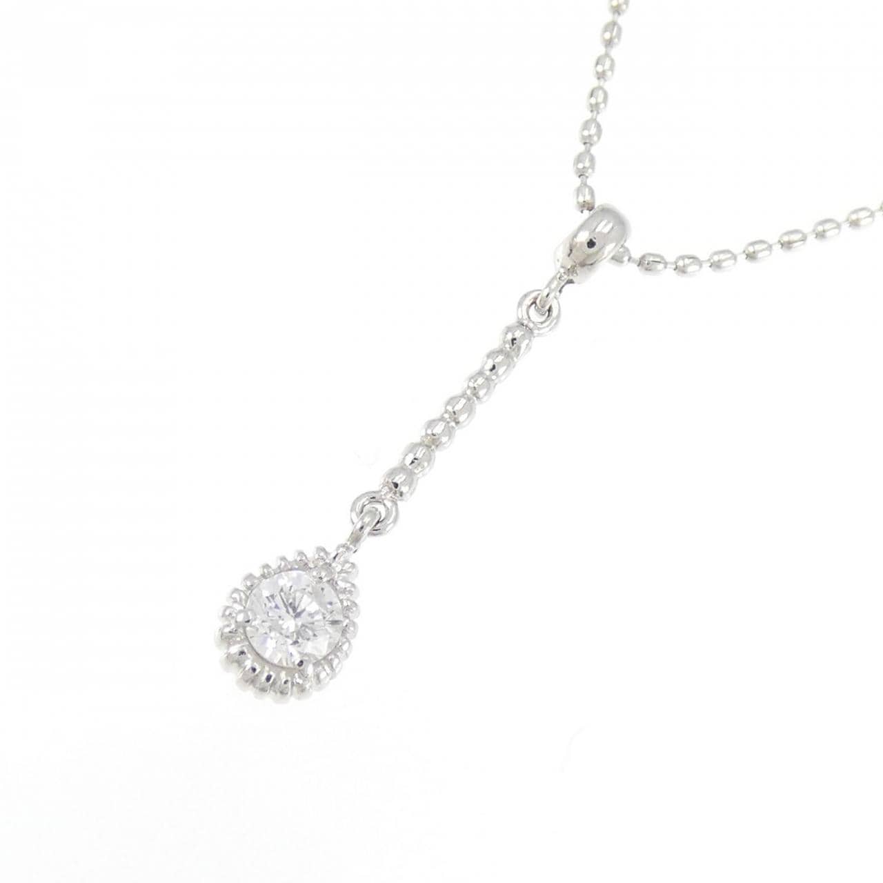 PT ダイヤモンド ネックレス 0.12CT