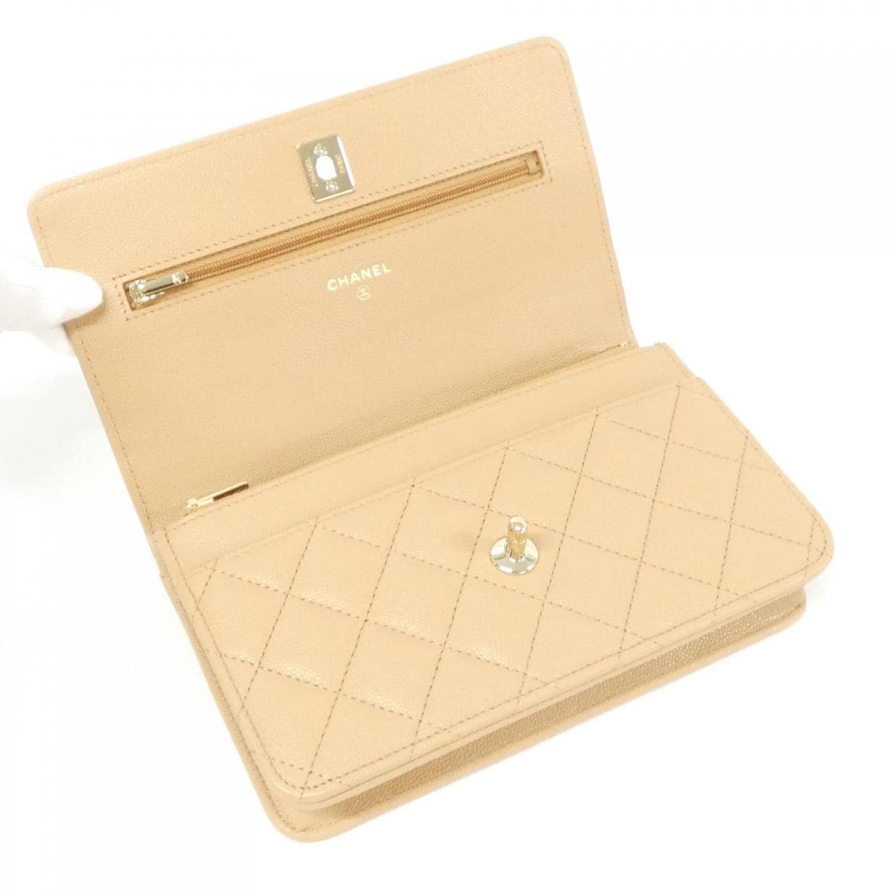 【未使用品】シャネル AP4938 チェーンウォレット