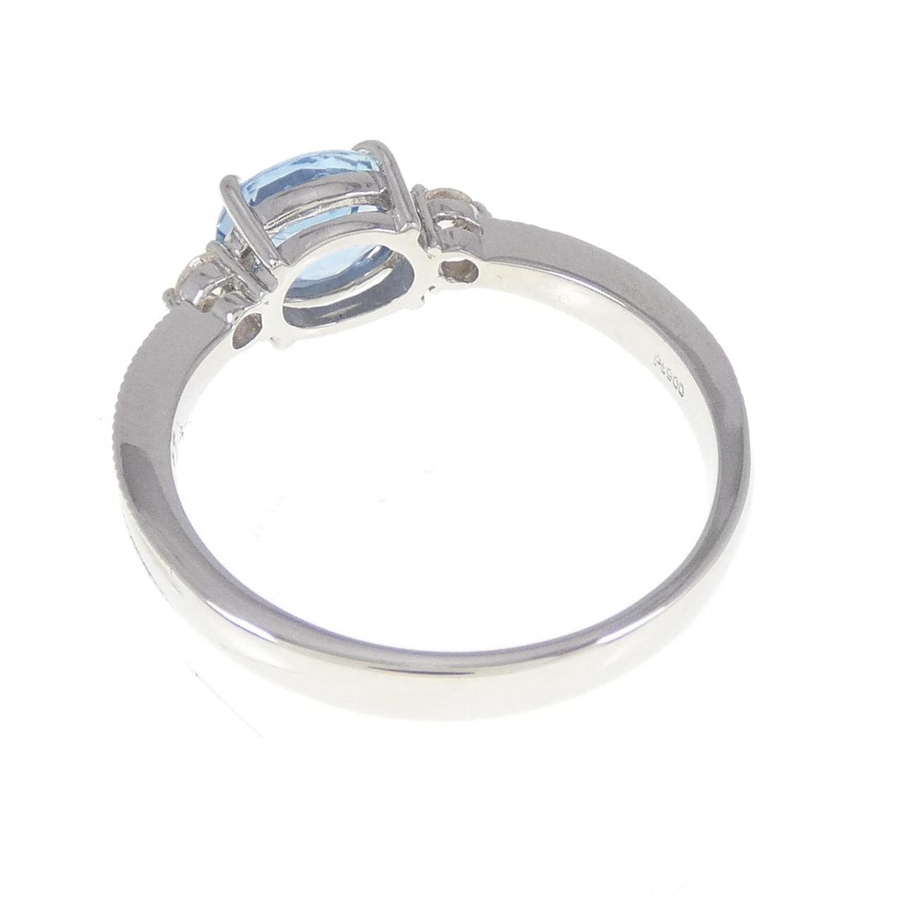 [再加工款] PT海蓝宝戒指 0.77CT