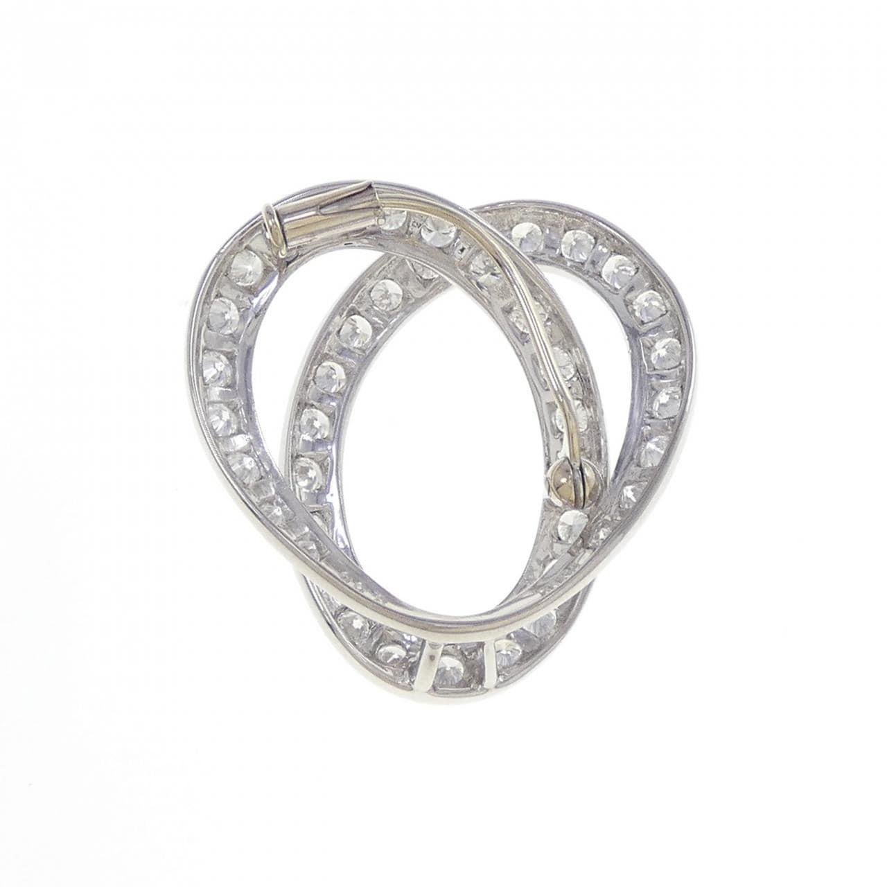 PT900 Diamond Brooch 2.00CT