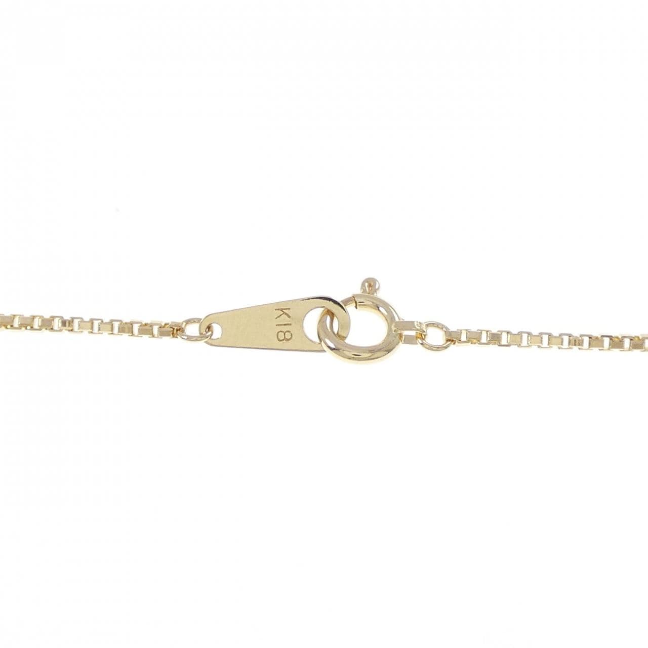 K18YG シトリン ネックレス 14.60CT