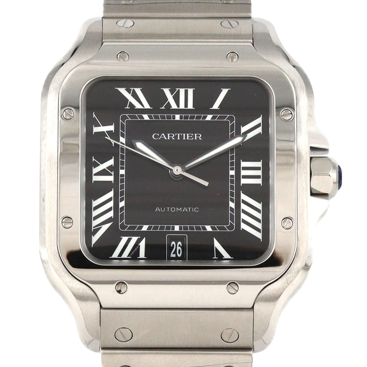 【新品】カルティエ サントス･ドゥ･カルティエLM WSSA0096 SS 自動巻