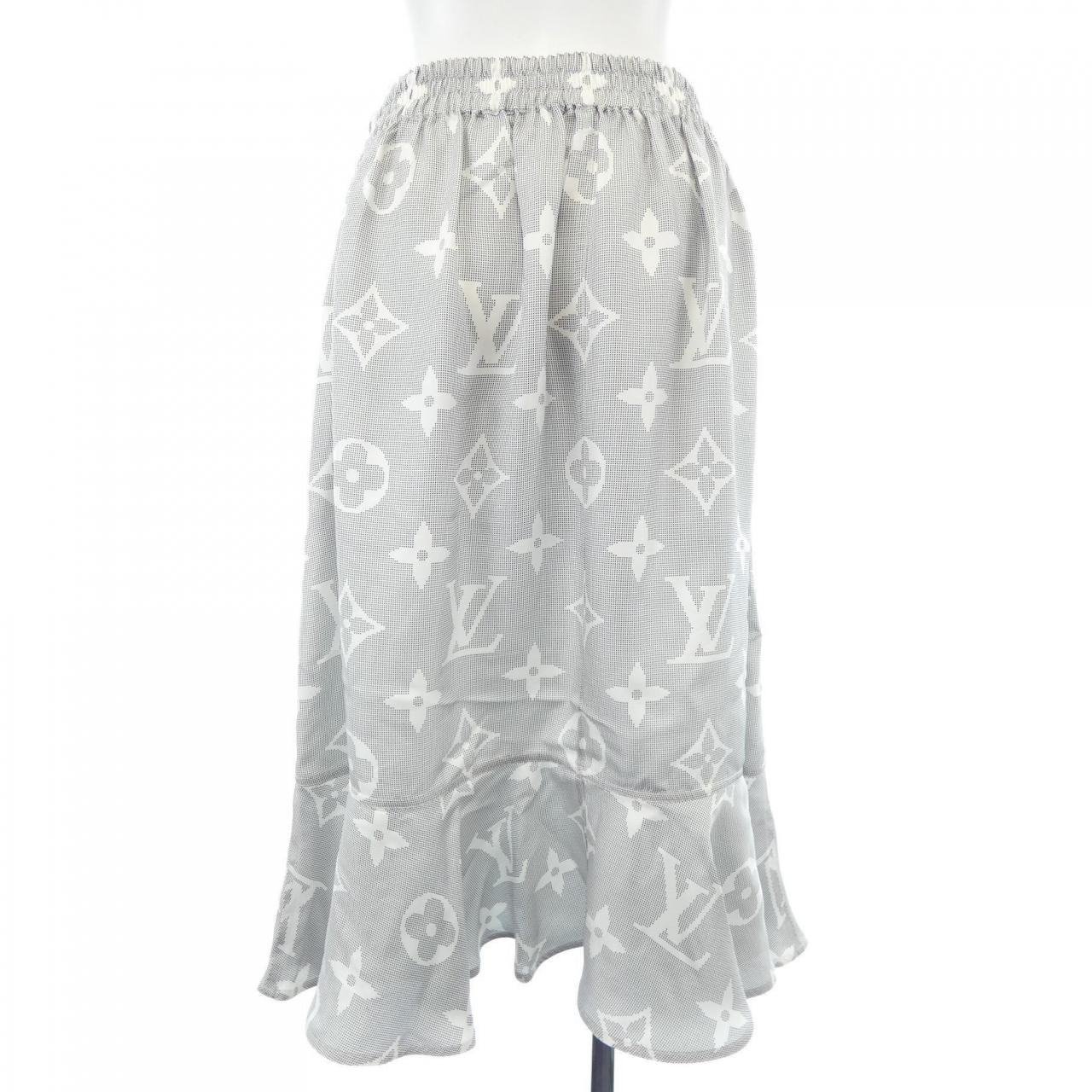 LOUIS VUITTON Vuitton 倒置 Mahina Monogram半身裙 FOSK05RV6
