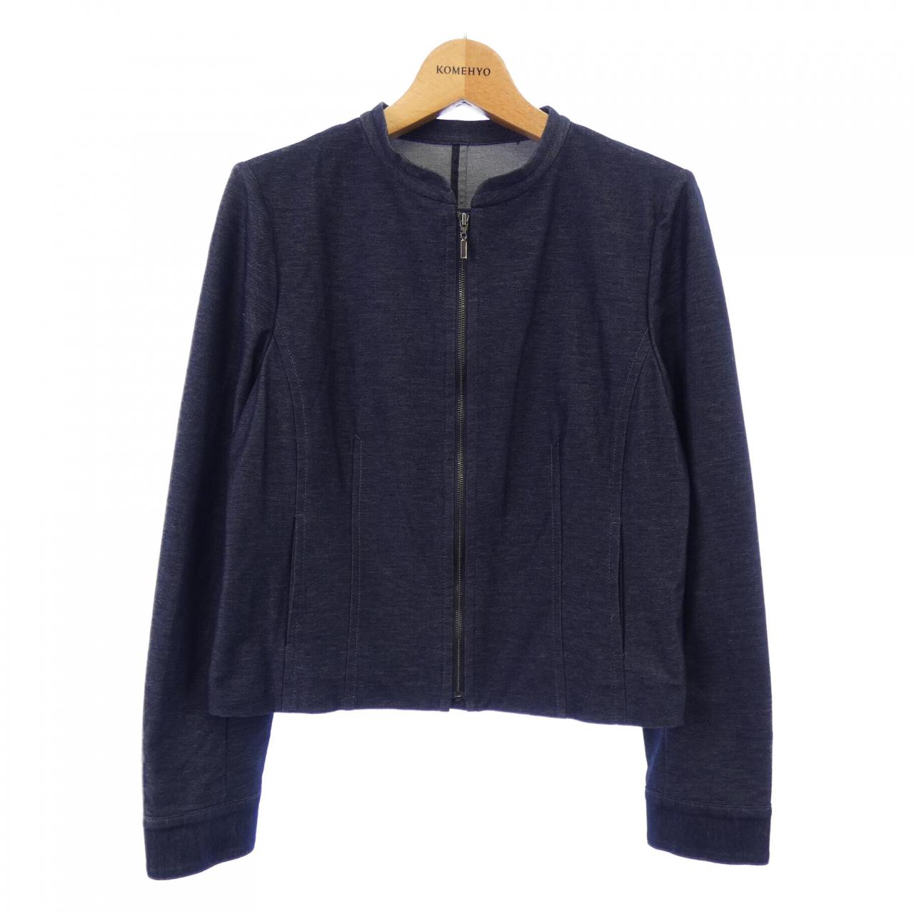 レリアン LEILIAN ノーカラージャケット