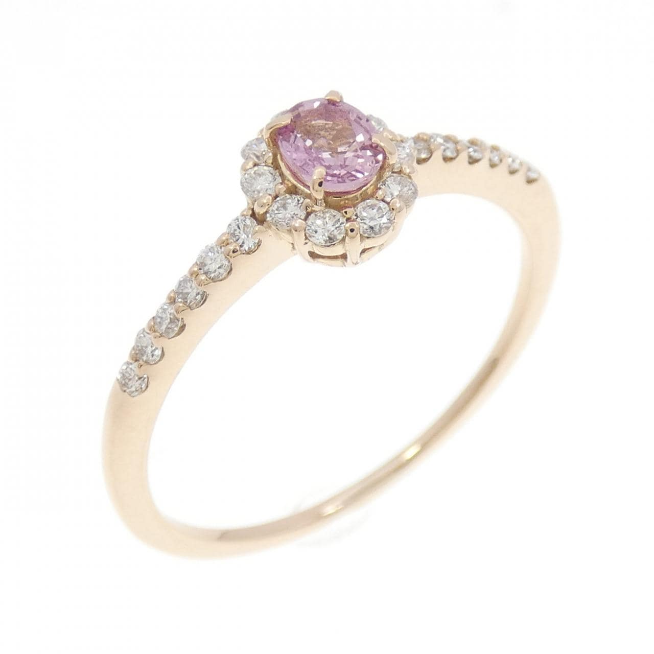K18PG サファイヤ リング 0.257CT