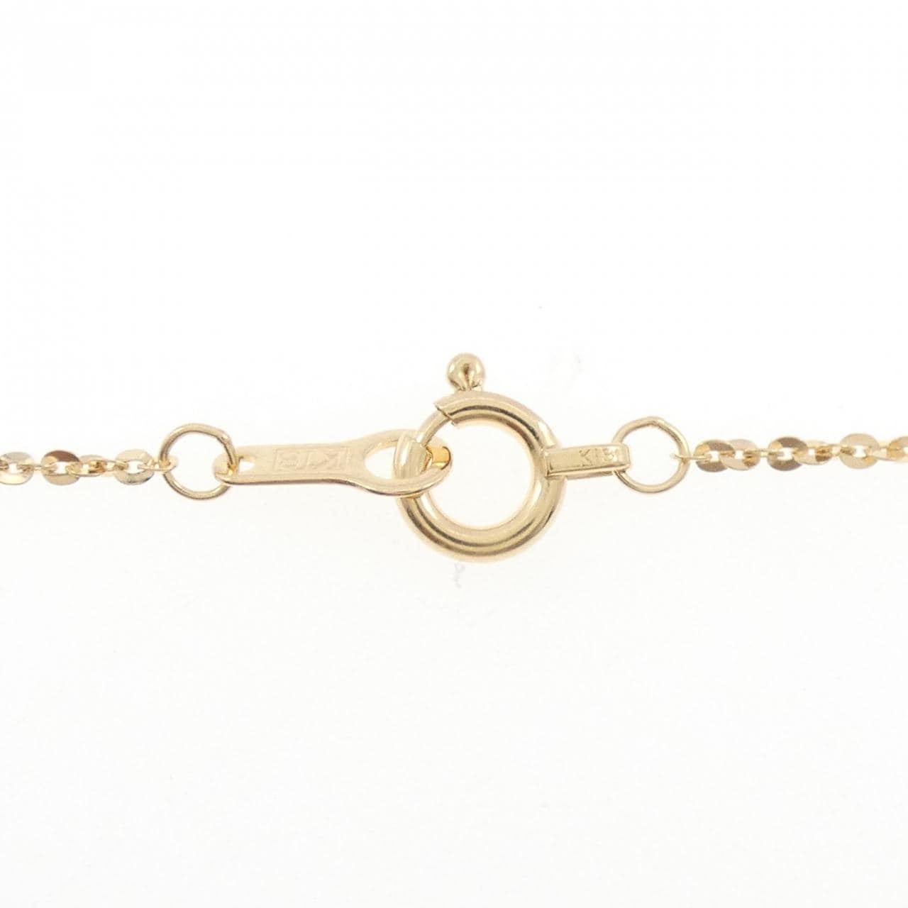 K18YG ダイヤモンド ネックレス 0.49CT