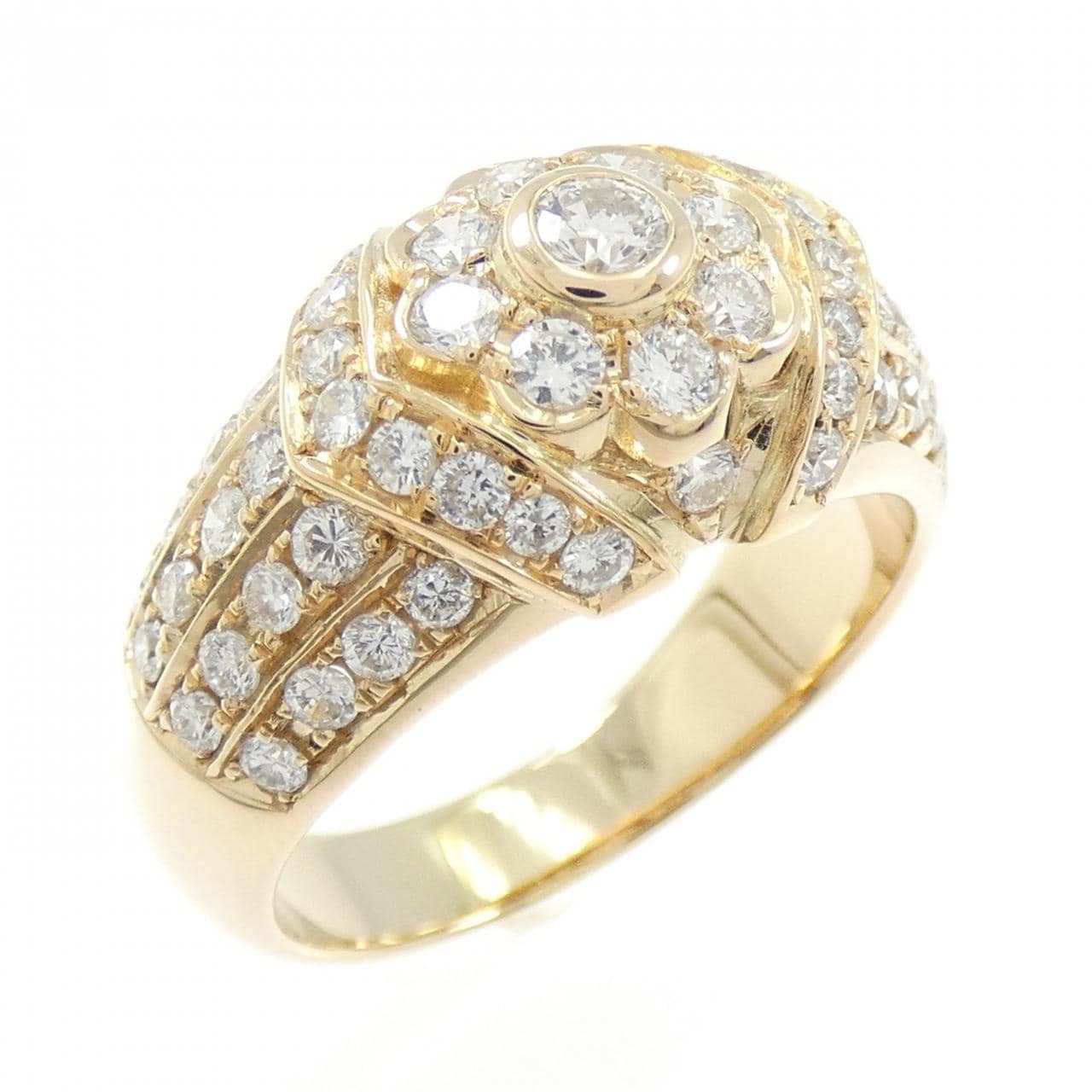 750YG ダイヤモンド リング 1.27CT